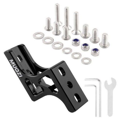 Front Carrier Mount Adapter Raiser Aluminum Alloy Folding