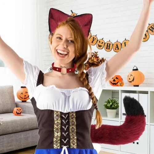 Wolf Costume Adult Wolf Costume For Girls Wolf Tail Ear Clip