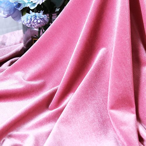 160cm Wide Polyester Knitting Velvet Fabric In Winter Short