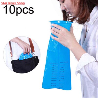 10Pcs 1000ML Disposable Travel Car Airplane Motion Sickness
