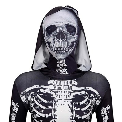 Halloween costume skeleton cosplay costume万圣节服装骷髅骨架