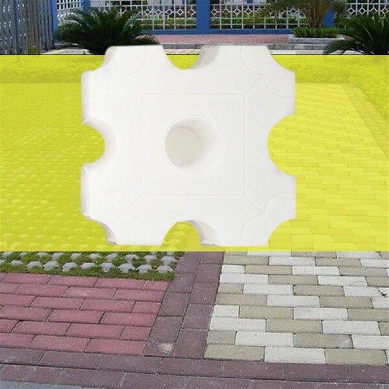 DIY Path Maker Paving Cement Brick Molds Courtyard Lawn - 实物图