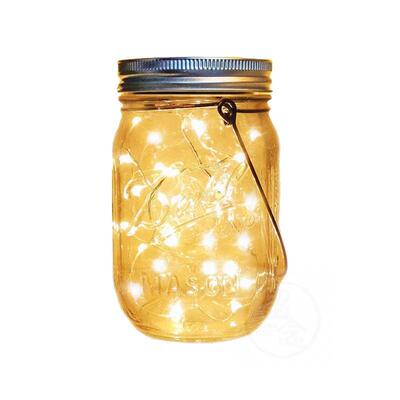 。Sar wishing lamp Mason can string lamp outdoor landscape l