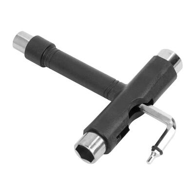 T Shape Wrench Skateboard Professional T Type Allen Key Blac