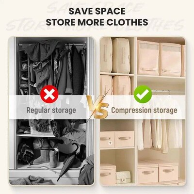 Large Capacity Compreion Clothe Storage Bag Waterproof Cabin