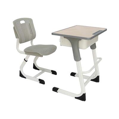 学校桌椅组NZM合可升降A生BS培训班教室课中小学学习桌书降桌升调