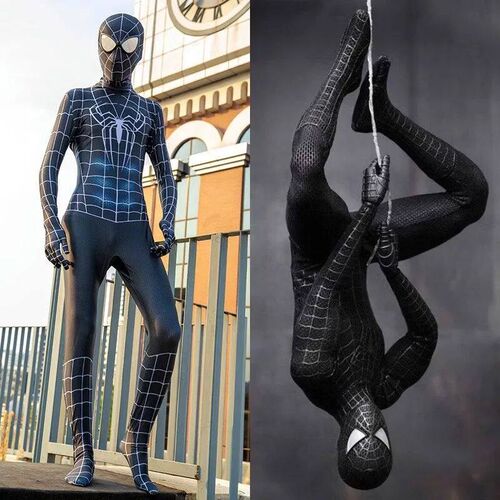 Spiderman Costume Adult Superhero Spider Man Miles Gwen Far