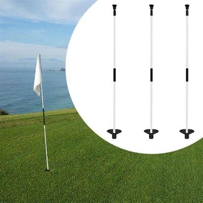 Golf Flag Putting Cup Putt Training Holder Putting Golf