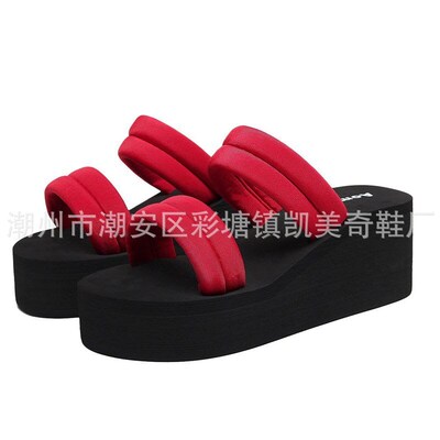 Comfy OpenToe Slippers w Sponge Band AntiSlip Sole for Fall