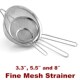 Mesh Kitchen Rice Strainer Flour Fine Juice Baking Set