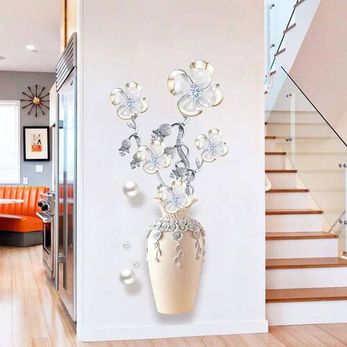1Pc Elegant and Pure Four Lucky Grass Flowers Planting Wall,