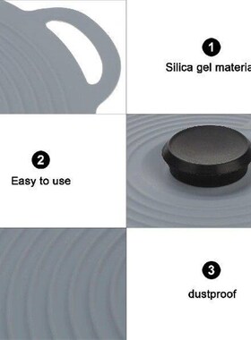 Silicone Pot Lid Cutlery Reusable Bowl Kitchen Cover