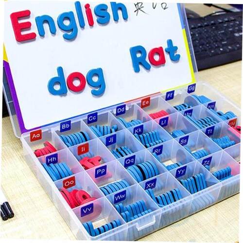 Magnetic Letters 10/26 Pcs Uppercase Lowercase Foam Alphabet