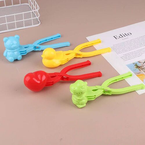 4Pcs Snowball Maker Clip For Kids Adult Creative Cartoon Hea