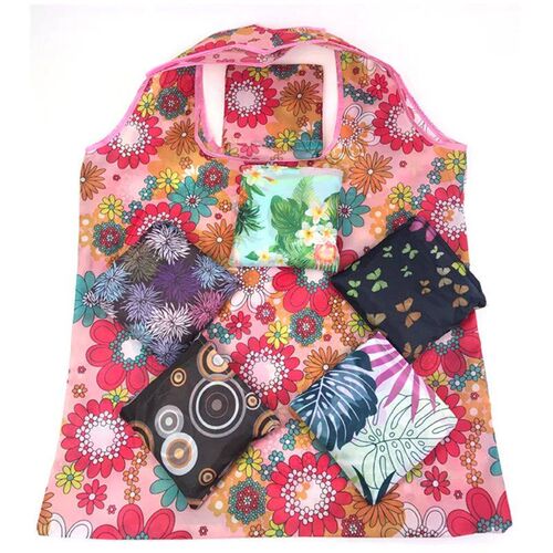 Fashion Printing Foldable Eco-Friendly Shopping Bag Tote Fol