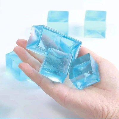 NEW Fidget Toy Mini Squishy Toys Mochi Ice Block Sress Ball