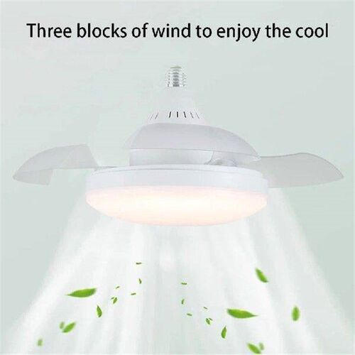 Portable Hanging Fan with LED Lantern Remote Control