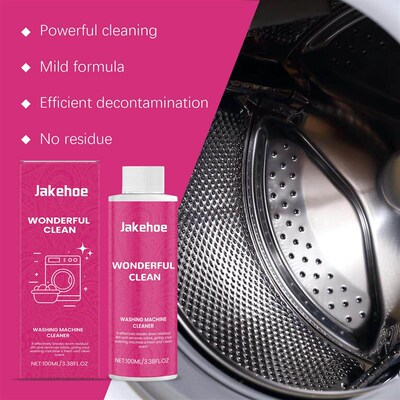 JAKEHOE Washing Machine Cleaner - Daily Home Descaling and C