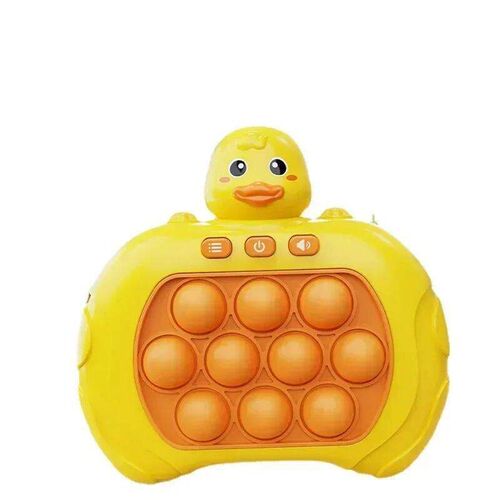 HOT Pop Light Fidget Toys Quick Push Bubble Game Machine Wit