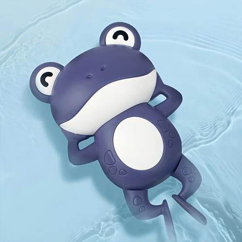 Bath Frogs for Kids, Set of 3, Swimming Frog Toys in Assorte