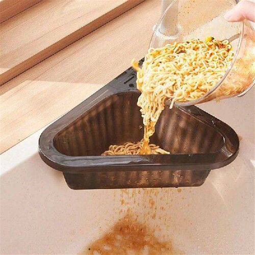 Y1UB 2Pcs Triangular Multifunctional Drain Shelf Sink