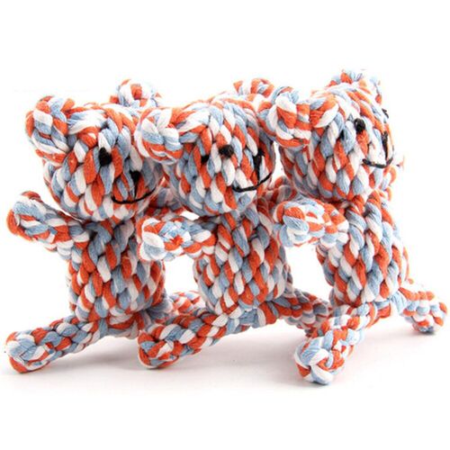 Cute Pet Dog Puppy Toys Cotton rope resistance Non-toxic Ani