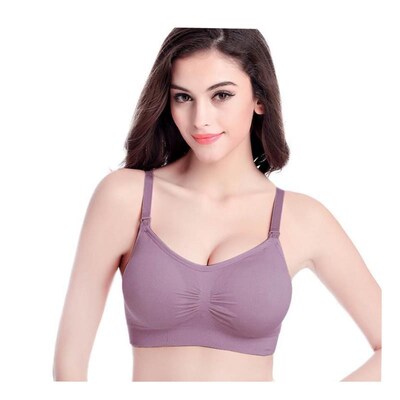 Women Nursing Maternity Bra Push Up Breastfeeding Bralette
