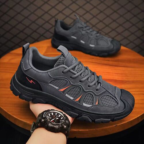 Soft Bottom Shoes Mens 2025 Non-slip Wear-resistant Labor P