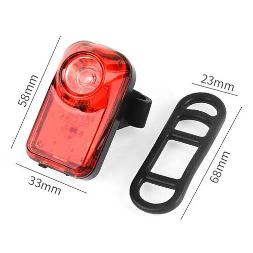 Bicycle Light Rechargeable USB LED Bike Tail Light Waterproo