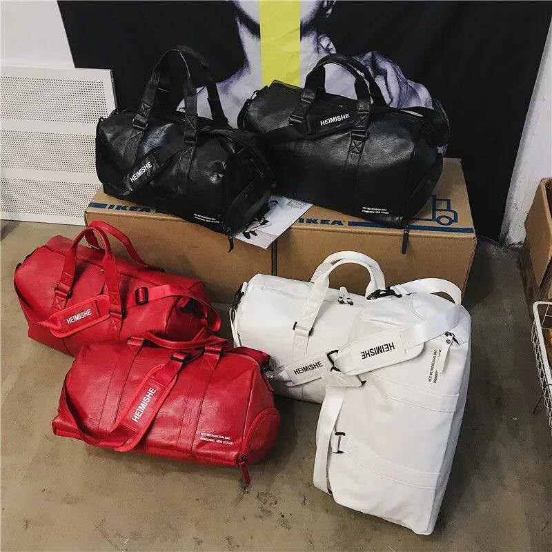 Travel Women Gym Bag Men Large Small Weekend Bag Dry And Wet图片