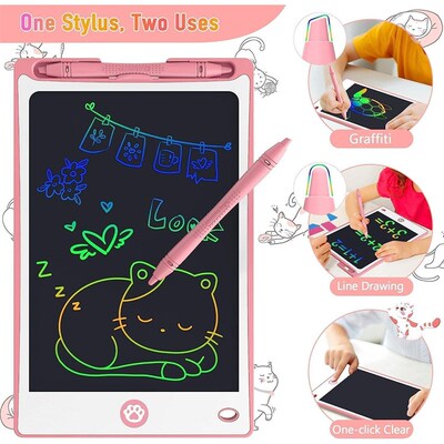 LCD Writing Tablet toys for Kids Drawing Pad Magnetic Doodle