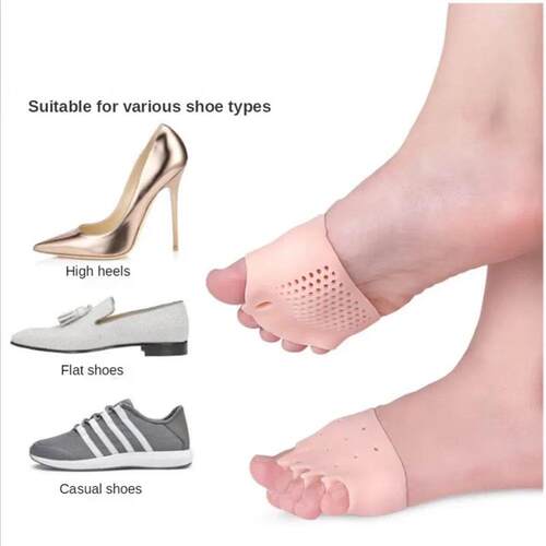 2pcs Silicone Toe Separator Hallux Valgus Corrector Bunion O