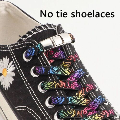 Elastic laces Press Lock No tie Shoelaces Without ties AF1/A