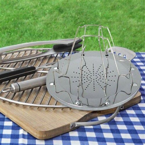 Folding Camp Stove Toaster Stainless Steel Outdoor Camping