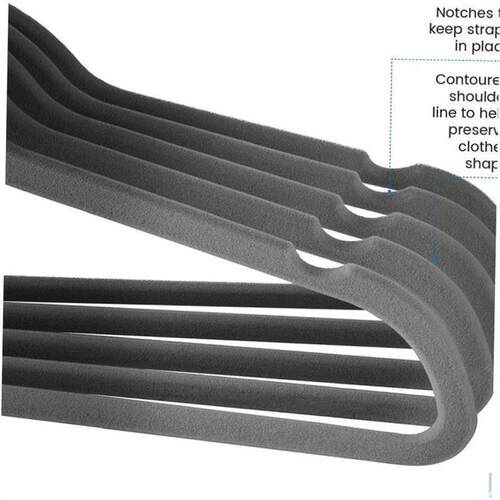 Non slip velvet clothes hanger dress Coat Hanger holder rack