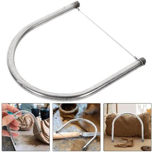 Stainless Steel Clay Cutting Bow Pottery Tool Ceramic