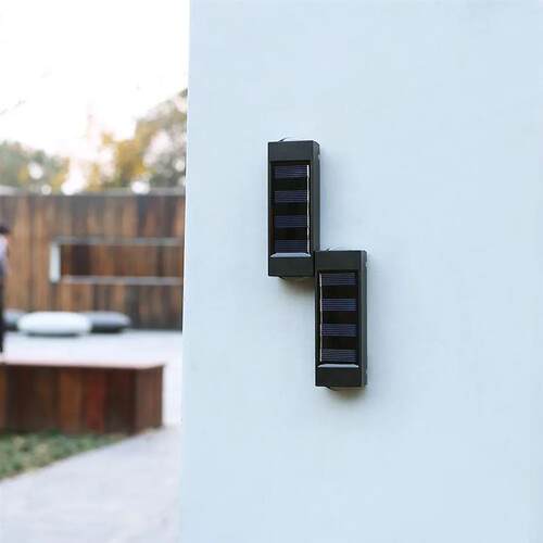 Freely Combined Spliced Solar LED Wall Lamp Outdoor Waterpro