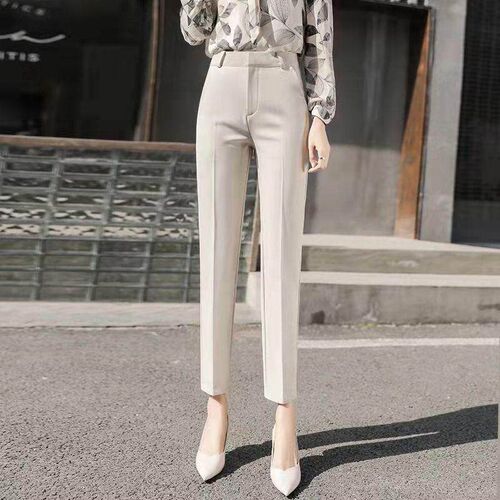 Suit Pants For Women Straight-leg Draping 2025 Cigarette Pan