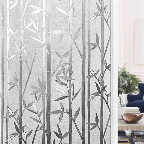 Frosted Glass Self Adhesive Stickers Static Cling Windows Fi