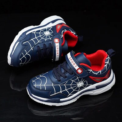 Luxury Kids Shoes Boys Sneakers PU Leather Children Sneakers