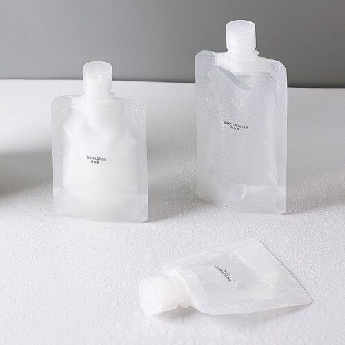 10pcs 30/50/100ml Refillable Packaging Bags Travel Essential