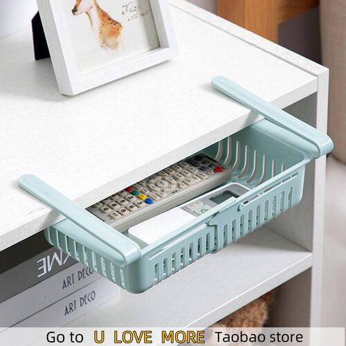 Creative Retractable Food Storage Basket Refrigerator Fresh-