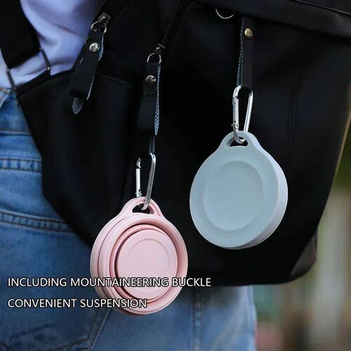 Outdoors Silicone Folding Cup with Hanging Hole Creative Wat