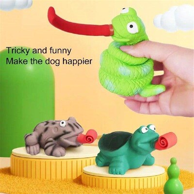 Cute Dog Grinding Toy No Odor Soft Dog Squeak Toy