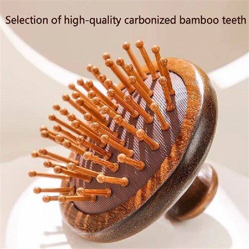 Sandalwood Meridian Hair Airbag Comb Round Scalp Relax