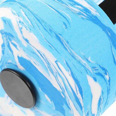 2Pcs Dumbbells EVA Blue White Camouflage Floating Fitness