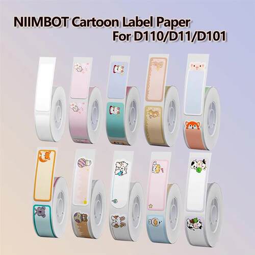 Label Paper Self-Adhesive ers For Niimbot D110 D11 D101 Mini