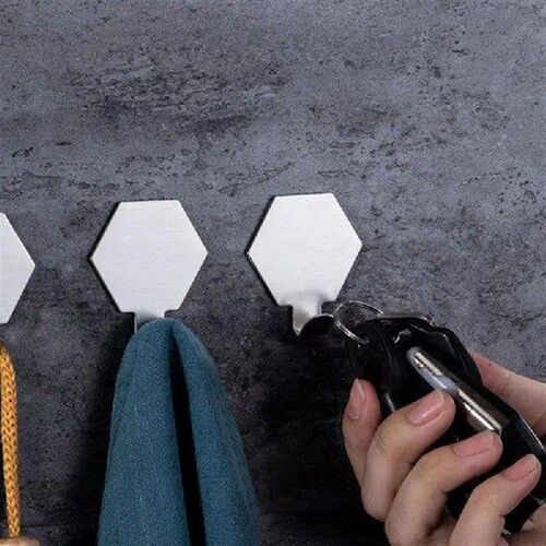 Towel Hooks Creative Storage Hanger Stainless Steel Kitchen