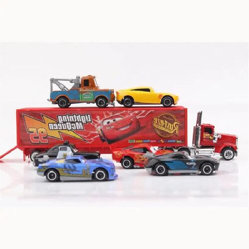 6-7pcs/Set  Pixar Car 3 Lightning Mcqueen Uncle Truck Jackso