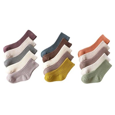 Lawadka 0-5Years 5Pairs/lot Spring Autumn Baby Girls Boys So